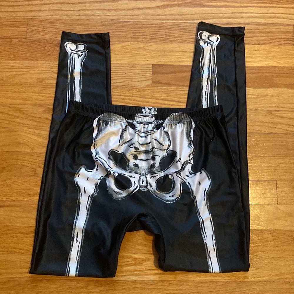Skeleton leggings
